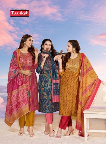 SELINA VOL 3 BY TANIKSH DESIGNER EMBROIDERY SALWAR SUIT WHOLESALER IN INDIA